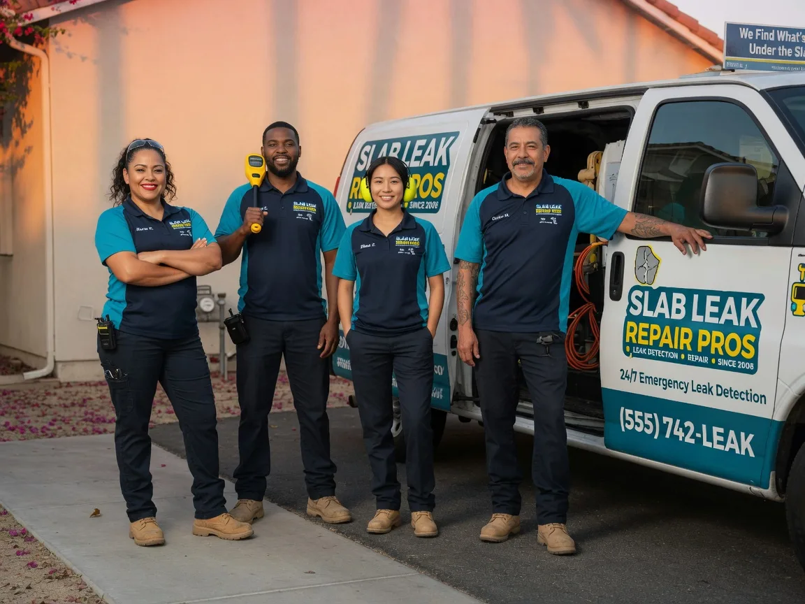 Slab Leak Repair company in Roberts, IL